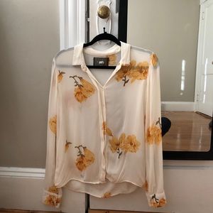 Reformation Violet Top Tangiers